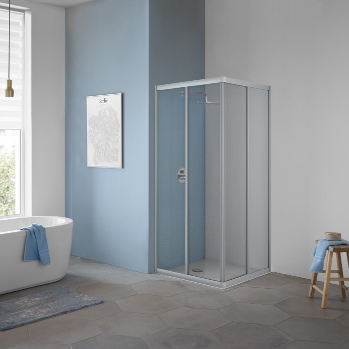 Koralle TwiggyTop EDSTT2S R Schiebetür 2-teilig rechts, 80 x 195 cm