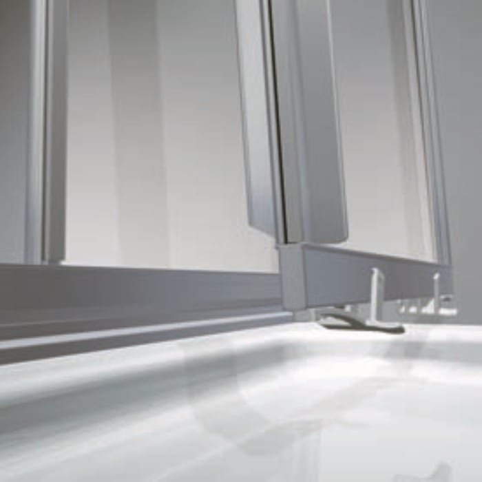 Koralle TwiggyTop EDSTT2S L Schiebetür 2-teilig links, 75 x 185 cm