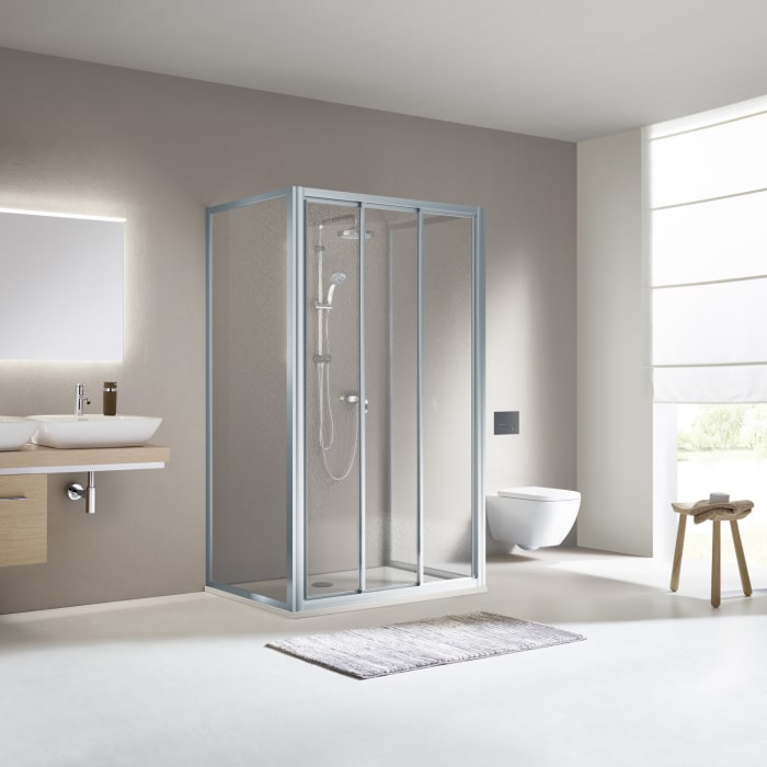 Koralle TwiggyTop TDUTT Trennwand für U-Kombination, 70 x 185 cm