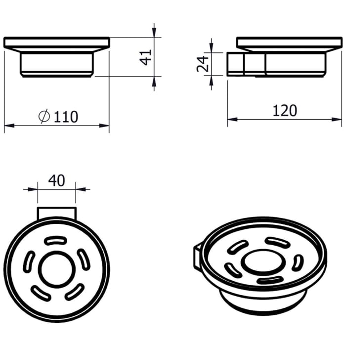 Kronenbach Plana 2.0 Seifenhalter