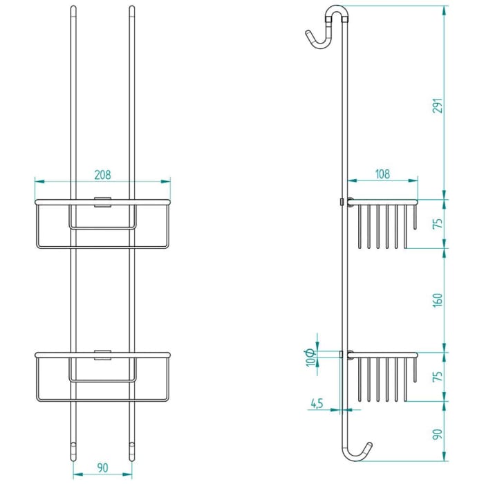 Kronenbach Plana 2.0 Duschkombination 2-fach Variante