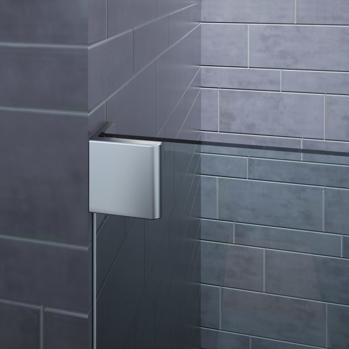 Kronenbach Cube Eckdusche 2-teilig bis 100 cm mit Beschichtung