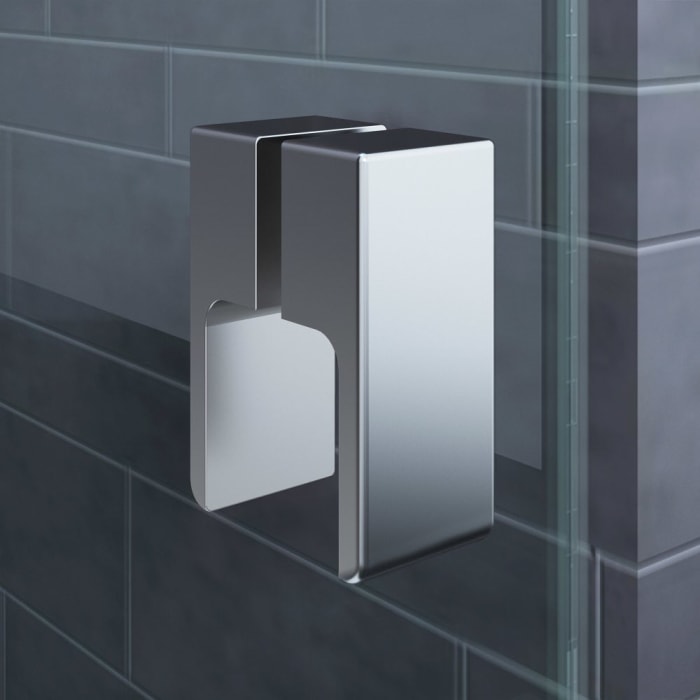 Kronenbach Cube Eckdusche 2-teilig bis 100 cm mit Beschichtung