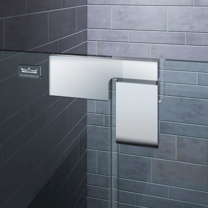 Kronenbach Cube Drehtür bis 120 cm mit Seitenteil und Seitenwand