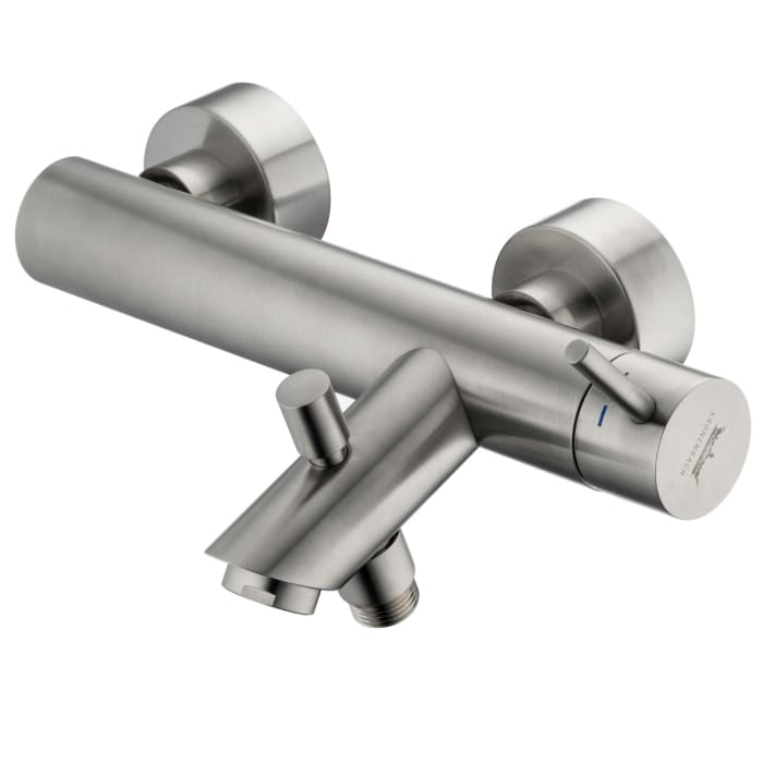 Kronenbach Lima 2.0 Steel Wannenfüllbatterie Aufputz