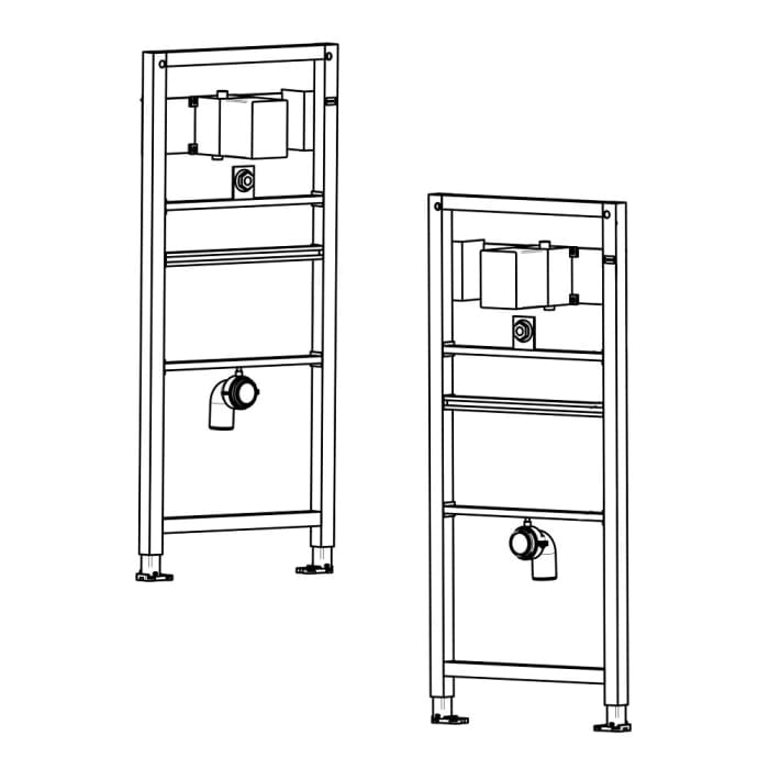 Kronenbach Plantec 2.0 Urinal-Element 112 cm