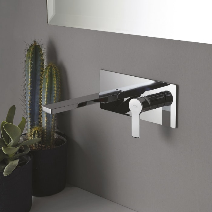 Kronenbach Neura 2.0 Waschtisch-Wandarmatur Ausladung 20 cm inkl. Grundkörper