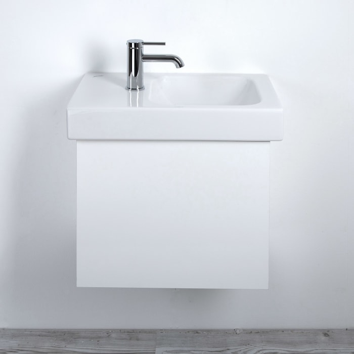 Kronenbach Plana 2.0 Waschtischunterschrank mit 1 Tür, Anschlag links für Geberit iCon 48 cm