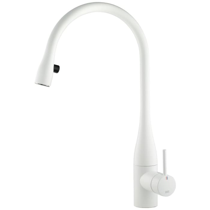 KWC EVE Einhand-Spültischbatterie mit LUMINAQUA LED-Technologie, Ausladung 22,5 cm