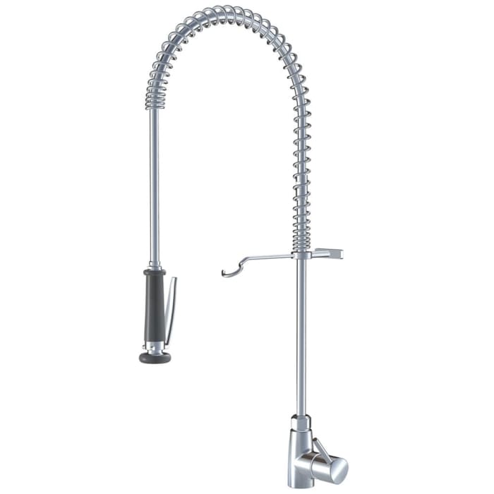 KWC Gastro Einhebel Spültischbatterie mit Geschirrwaschbrause für die Profiküche