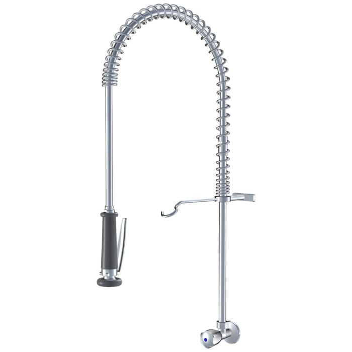 KWC Gastro Wandventil mit Geschirrwaschbrause für die Profiküche