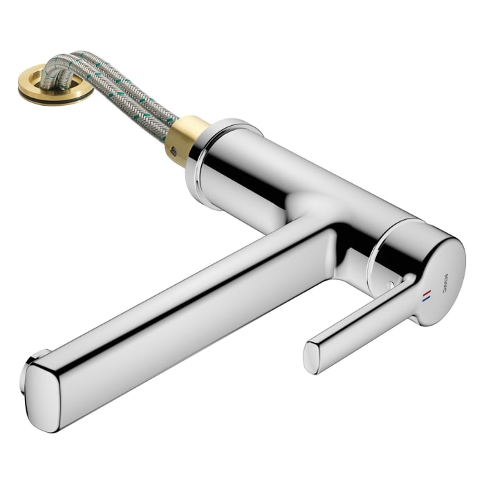 KWC LUNA-E Einhebel-Spültischbatterie für Unterfenstermontage