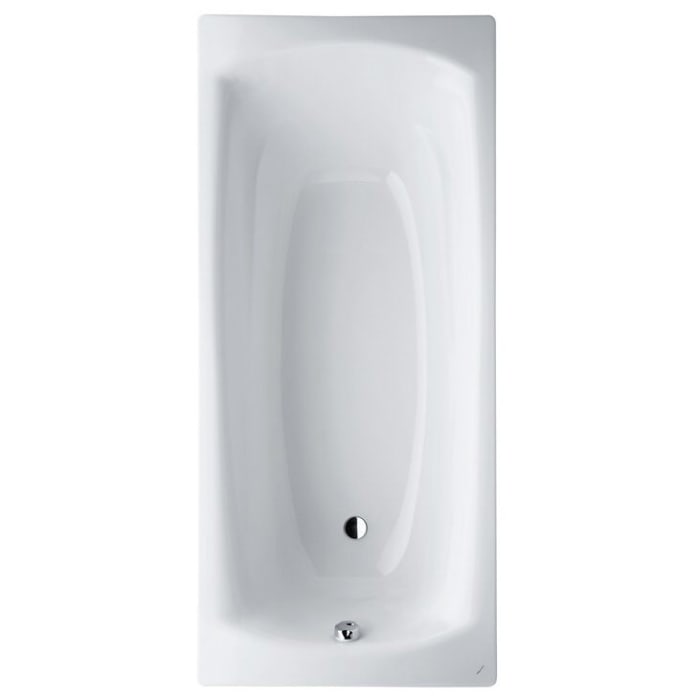 LAUFEN Palladium Körperform-Einbau-Badewanne 170 cm