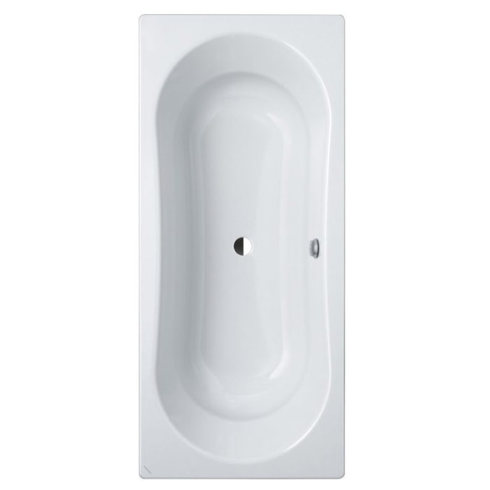 LAUFEN Thallium Duo Einbau-Badewanne 180 cm