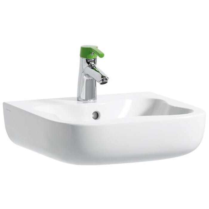 LAUFEN Florakids Waschtisch 45 cm mit Überlauf und 1 Hahnloch