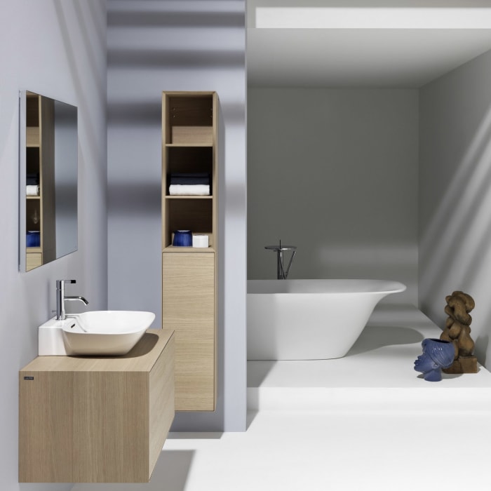 LAUFEN Frame 25 Badezimmerspiegel 90 x 70 cm ohne Beleuchtung