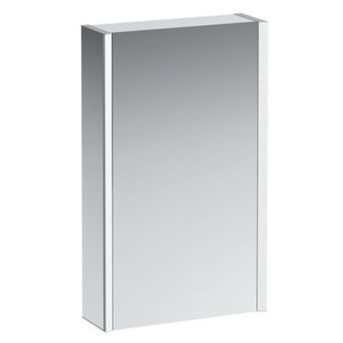 LAUFEN Frame 25 Spiegelschrank 45 x 75 cm mit 1 Tür, Anschlag rechts und Ambiente Licht