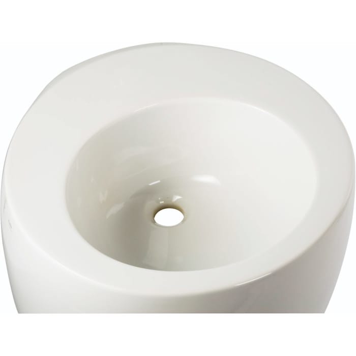 LAUFEN Alessi Waschtisch 52 cm mit Ablaufventil, ohne Überlauf