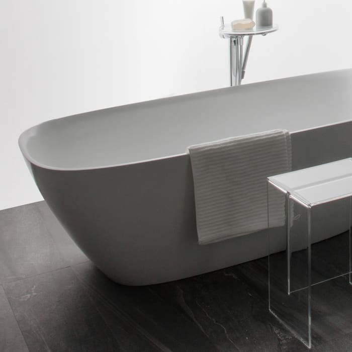 LAUFEN INO freistehende Ovalbadewanne 170 x 75 cm