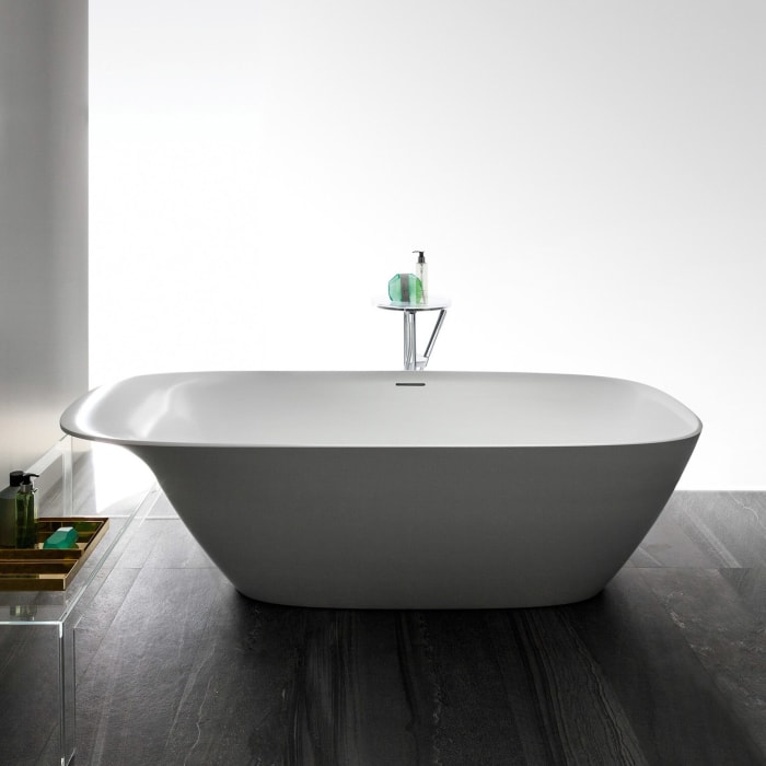LAUFEN INO freistehende Ovalbadewanne 180 x 80 cm