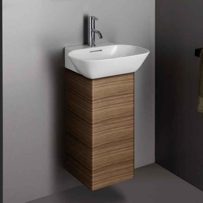 LAUFEN INO Handwaschbecken 45 x 41 cm, mit Überlauf, mit Hahnloch