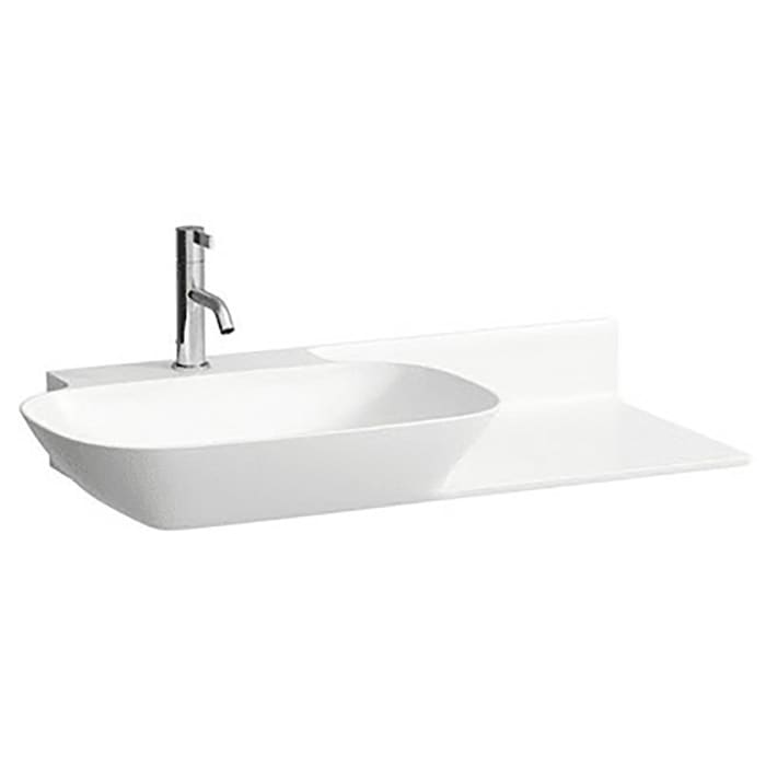LAUFEN INO Waschtisch unterbaufähig 90 x 45 cm mit Ablage rechts