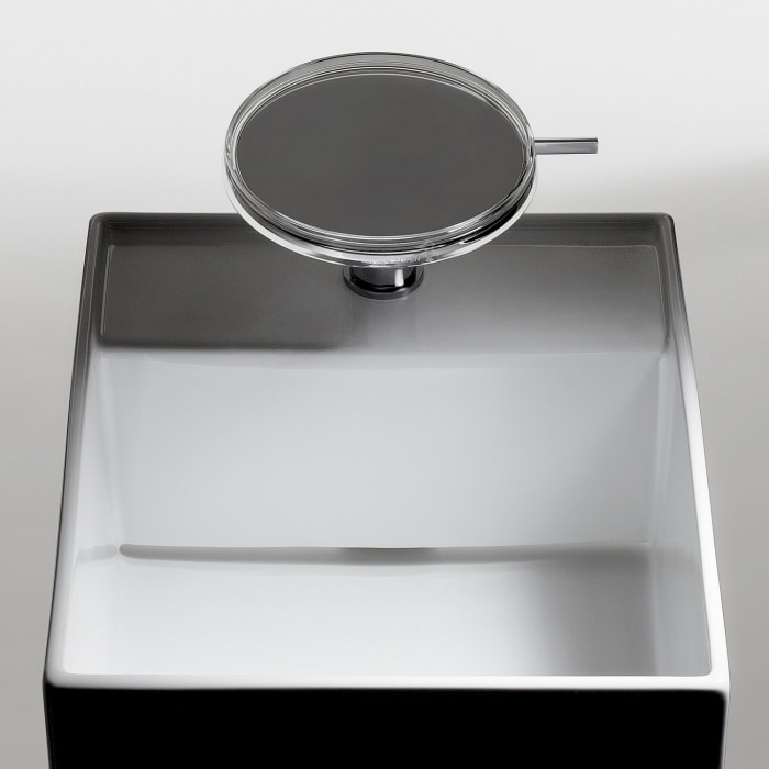 LAUFEN Kartell Einhebel-Waschtischmischer mit Deko-Disc und Ablaufventil