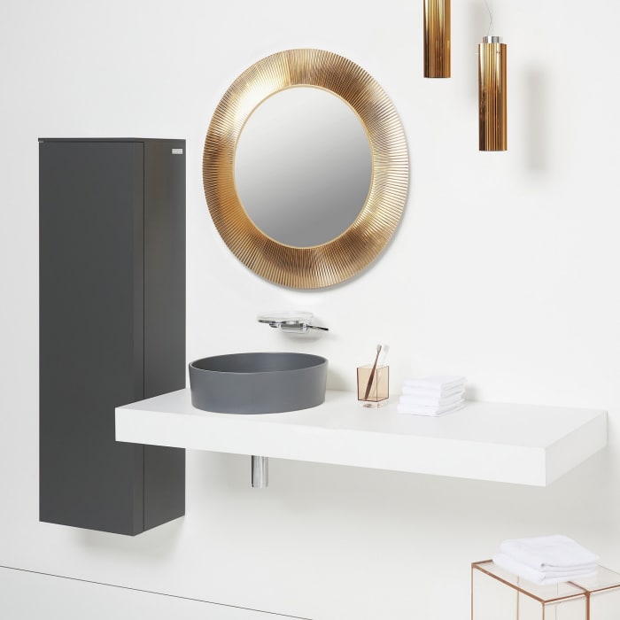 LAUFEN Kartell Einhand-Wand-Waschtischmischer, Disc