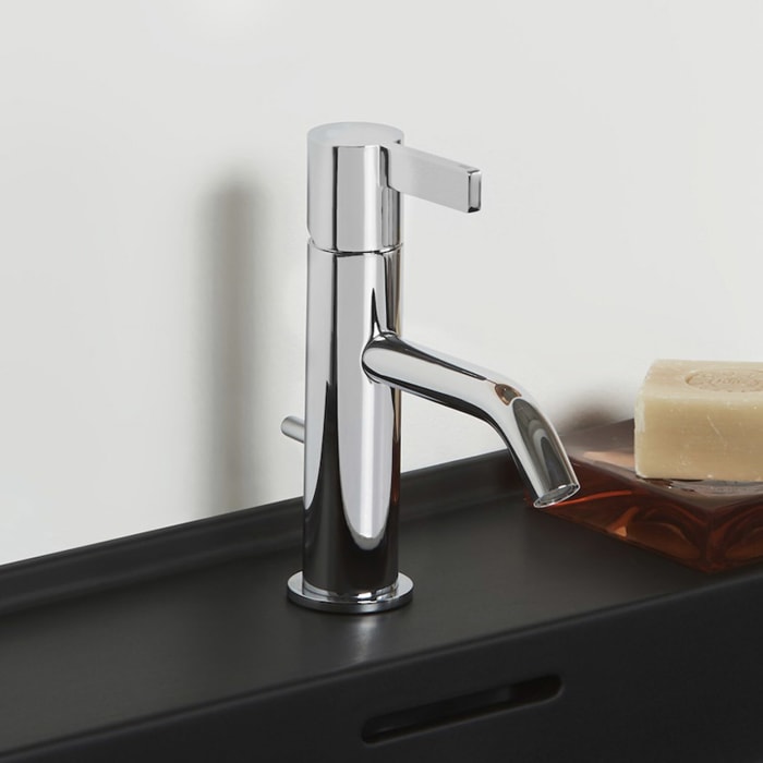 LAUFEN Kartell Einhand-Waschtischmischer mit Ablaufventil