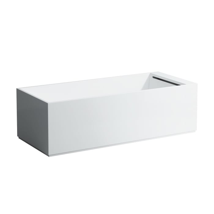 LAUFEN Kartell Rechteckbadewanne freistehend 176 x 76 cm