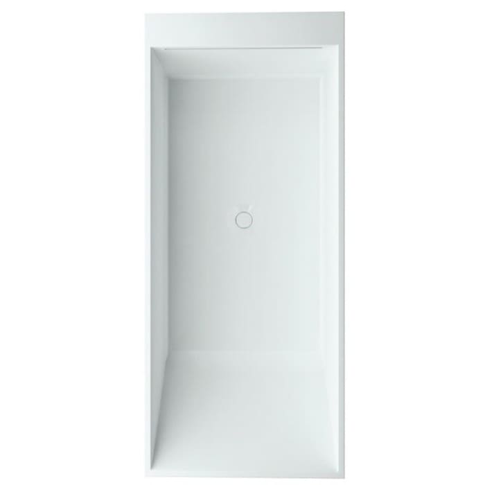 LAUFEN Kartell Rechteckbadewanne freistehend 176 x 76 cm