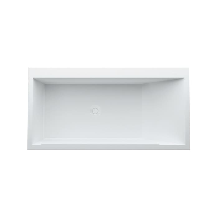 LAUFEN Kartell Rechteckbadewanne 170 x 86 cm Einbauversion, Ecke links