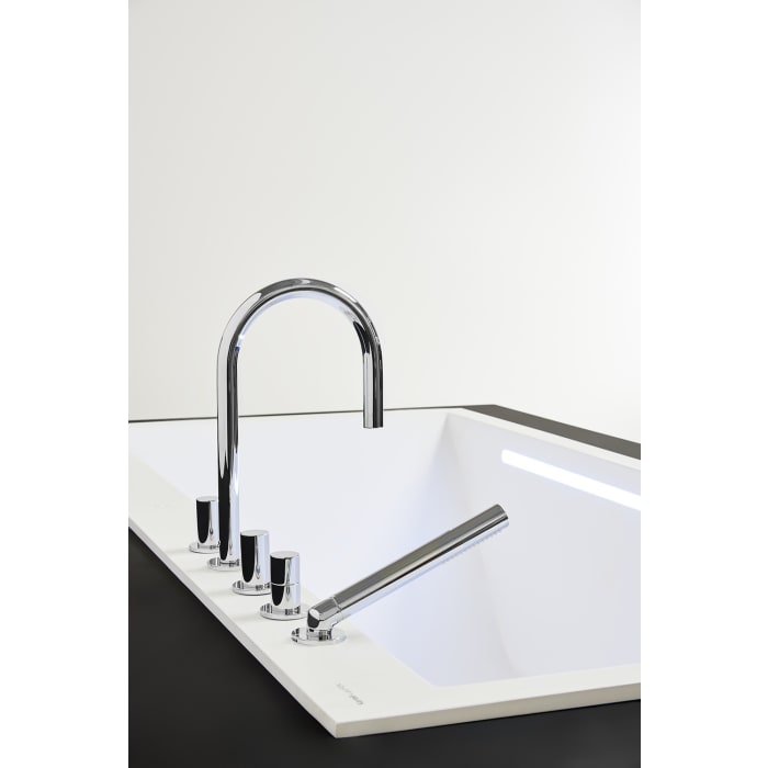 LAUFEN Kartell Rechteckbadewanne 170 x 86 cm Einbauversion, Ecke links