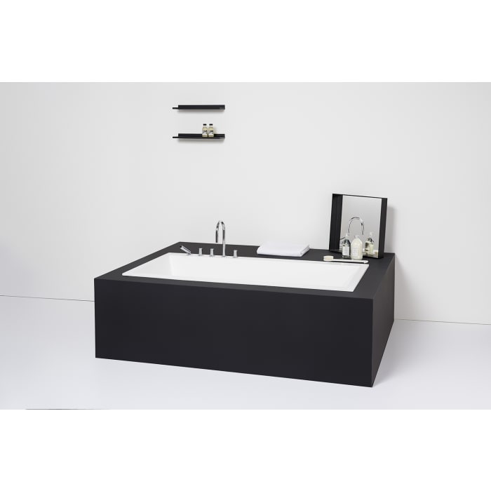 LAUFEN Kartell Rechteckbadewanne 170 x 86 cm Einbauversion, Ecke links