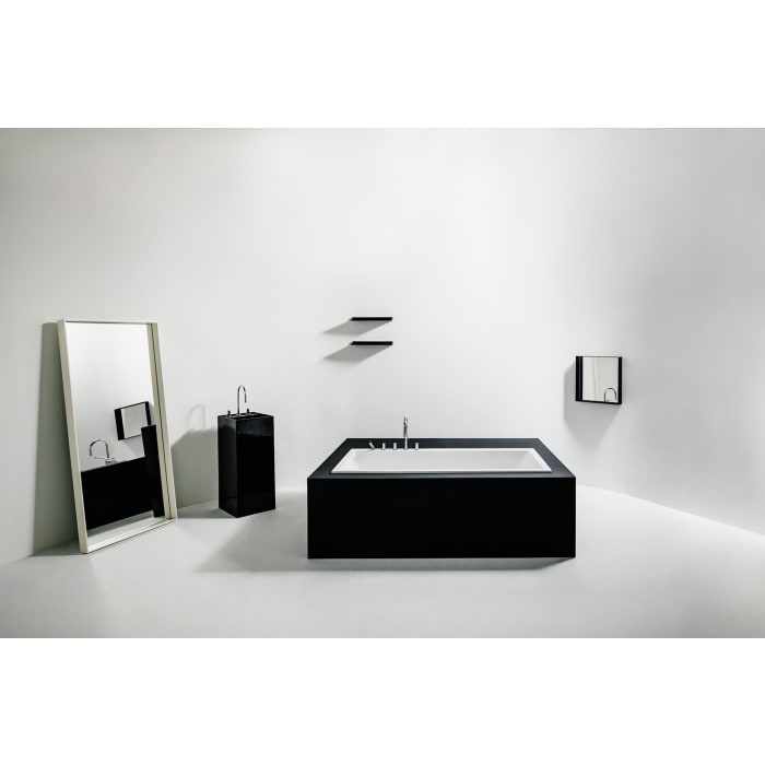 LAUFEN Kartell Rechteckbadewanne 170 x 86 cm Einbauversion, Ecke links