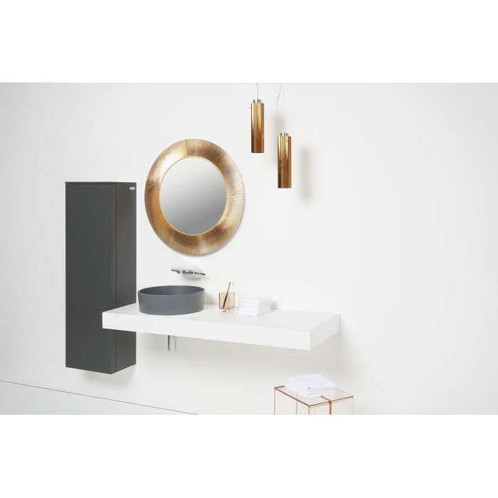 LAUFEN Kartell Hochschrank 40 x 27,0 x 130 cm, Scharnier rechts