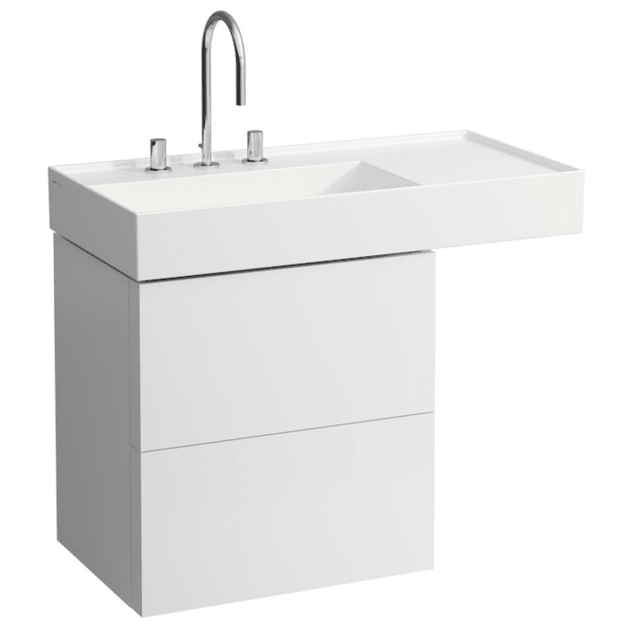 LAUFEN Kartell Waschtischunterbau 58 cm mit 2 Auszügen