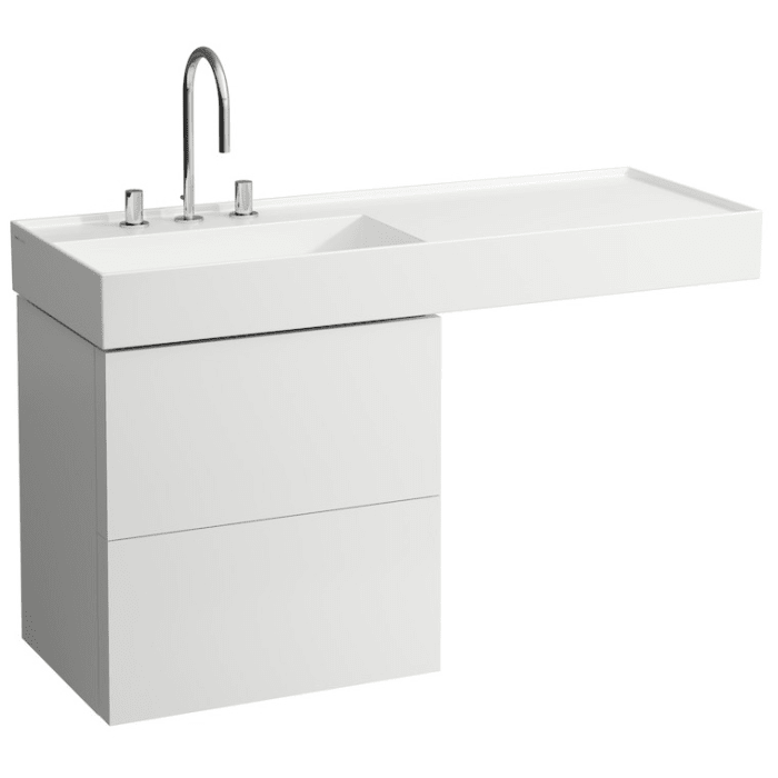 LAUFEN Kartell Waschtischunterbau 58 cm mit 2 Auszügen