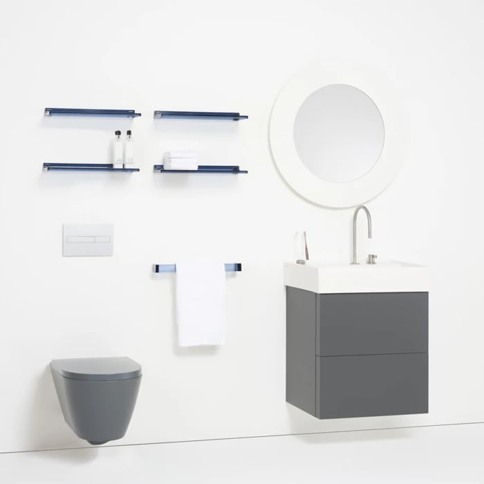 LAUFEN Kartell Spülrandloses Wand-WC Compact, Tiefspüler