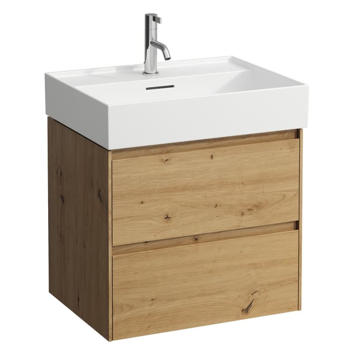 LAUFEN Kartell Waschtisch 60 x 46 cm, mit 1 Hahnloch