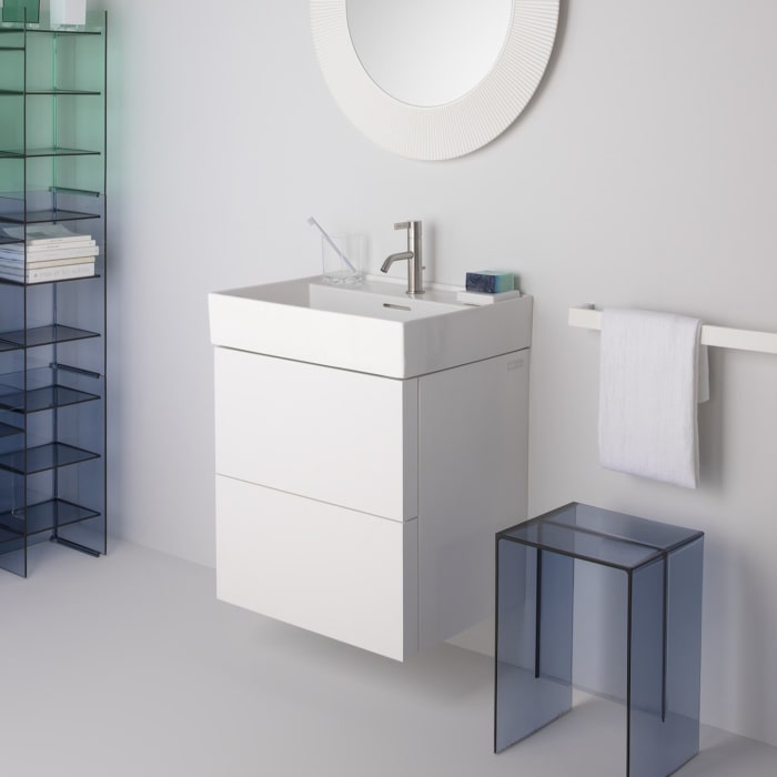 LAUFEN Kartell Waschtisch 60 x 46 cm, mit 1 Hahnloch