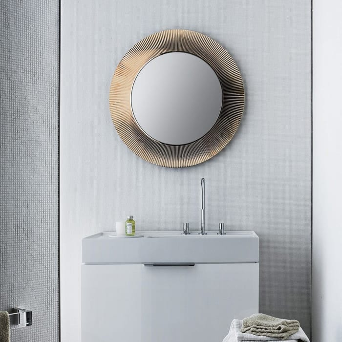 LAUFEN Kartell Waschtisch 90 x 46 cm, mit Ablage links und 3 Hahnlöchern