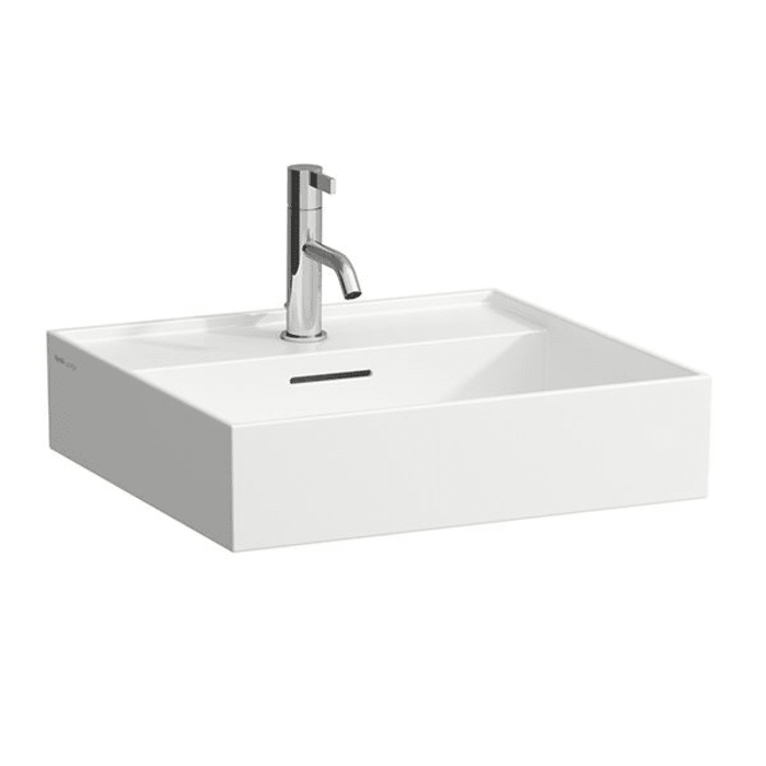 LAUFEN Kartell Aufsatzwaschtisch 50 x 46 cm, mit 1 Hahnloch 