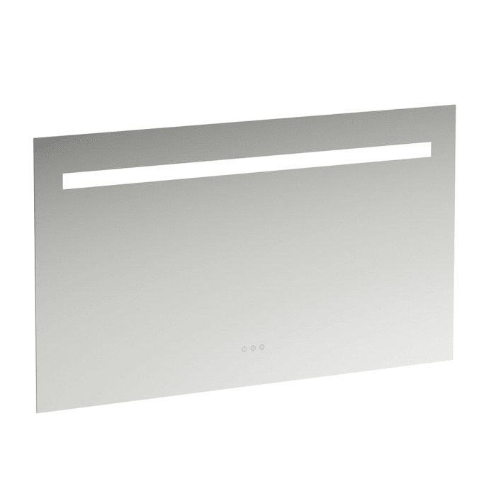 LAUFEN Leelo Badspiegel mit LED-Beleuchtung und Touch Sensoren – 120 x 70 cm