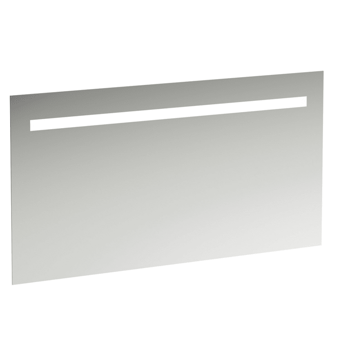 LAUFEN Leelo LED Badspiegel 130 x 70 cm – moderner Badspiegel mit stilvollem Design