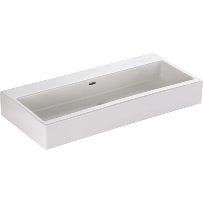 LAUFEN Living City Waschtisch 100 cm mit Überlauf, ohne Hahnloch