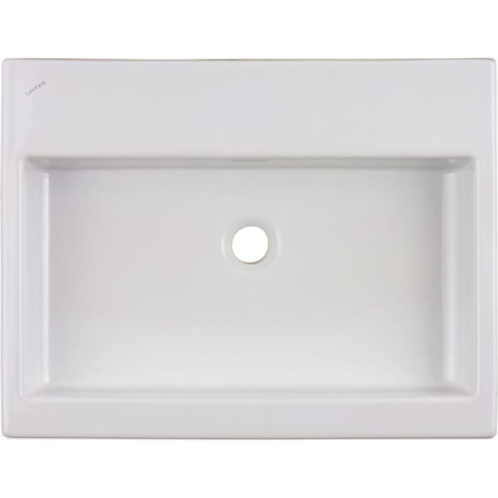 LAUFEN Living City Waschtisch 60 cm mit Überlauf, ohne Hahnlochbohrung