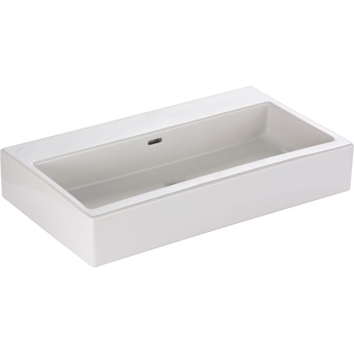 LAUFEN Living City Aufsatzwaschtisch 80 cm mit Überlauf, ohne Hahnlochbohrung