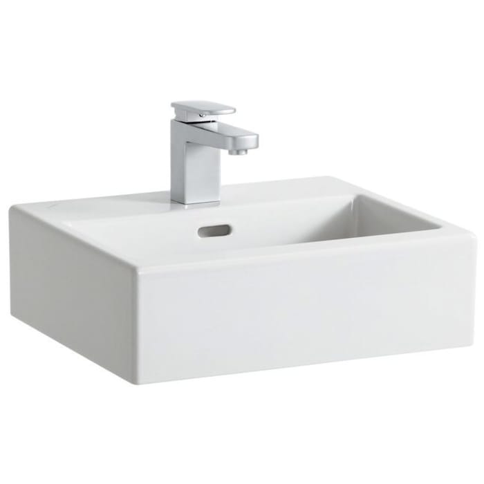 LAUFEN Living City Handwaschbecken 45 cm mit Überlauf und 1 Hahnloch