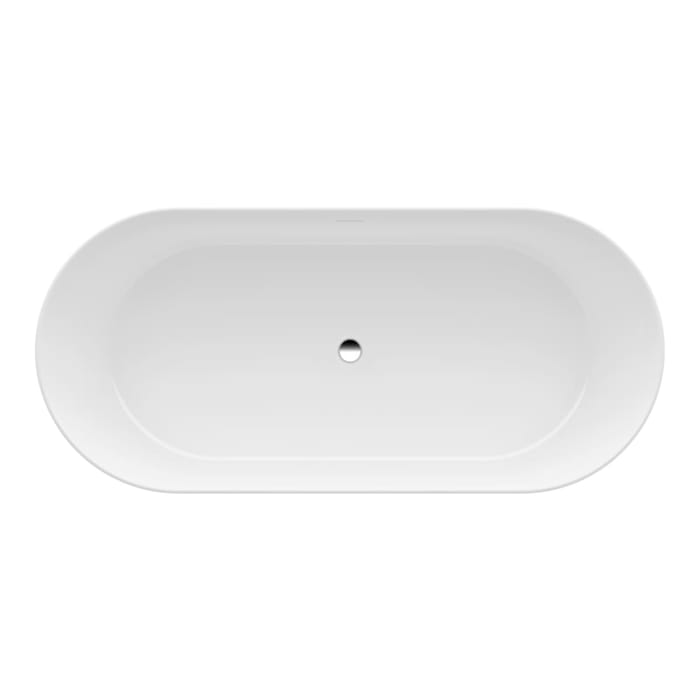 LAUFEN PRO freistehende Badewanne 165 x 75 cm aus Marbond